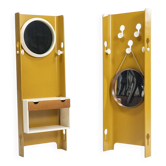 Paire de porte-manteaux par Carlo De Carli pour Fiarm, Italie, années 1960