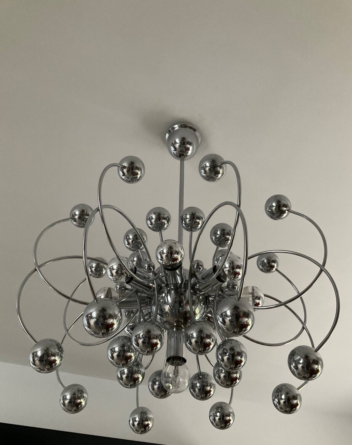 Vintage Sputnik chandelier from the 60s-70s