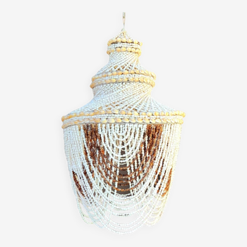 70s shell lampshade