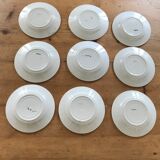 Basque dessert plates