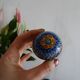 Signed Murano paperweight - Antica Murrina Veneziana Millefiori
