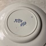 Jules Vieillard plate / Rouen model