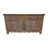 Buffet 2 Portes Décors Style Gothique