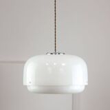 Italian White Medusa Pendant Lamp by Luigi Massoni for Guzzini, 1970s