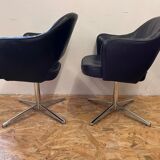 Two armchairs by Eero Saarinen for Knoll international