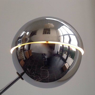 Set of 2 floor lamps 3S by Paolo Tilche, 1970s,