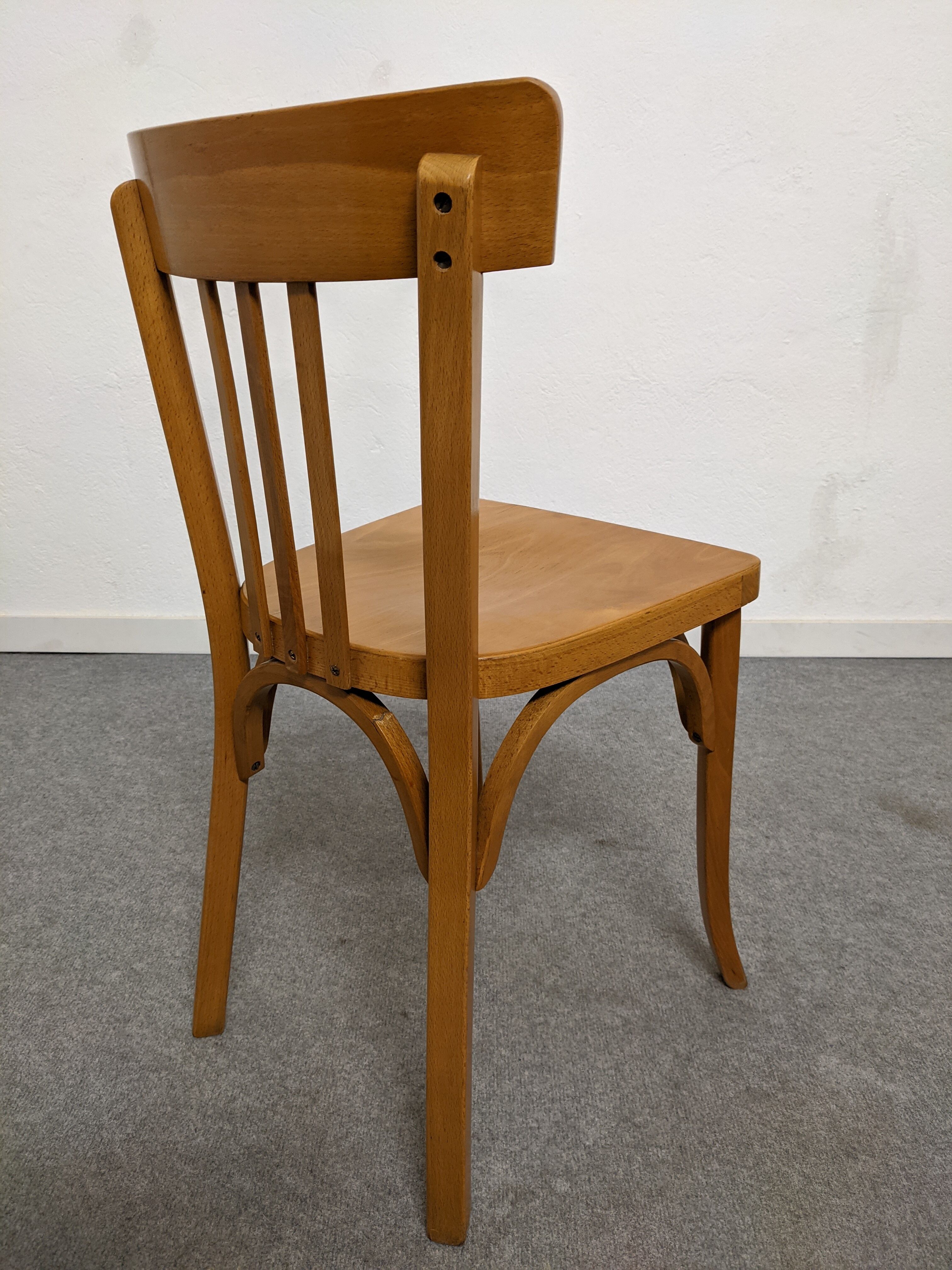 5 Baumann bistro chairs from the 1950s