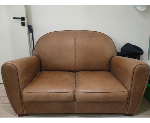 Lot armchair and sofa leathers club