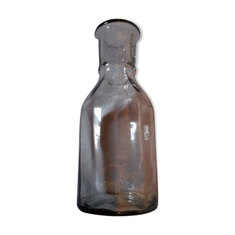 Old bottle glass faceted