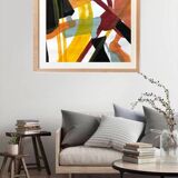 Original and unique abstract painting