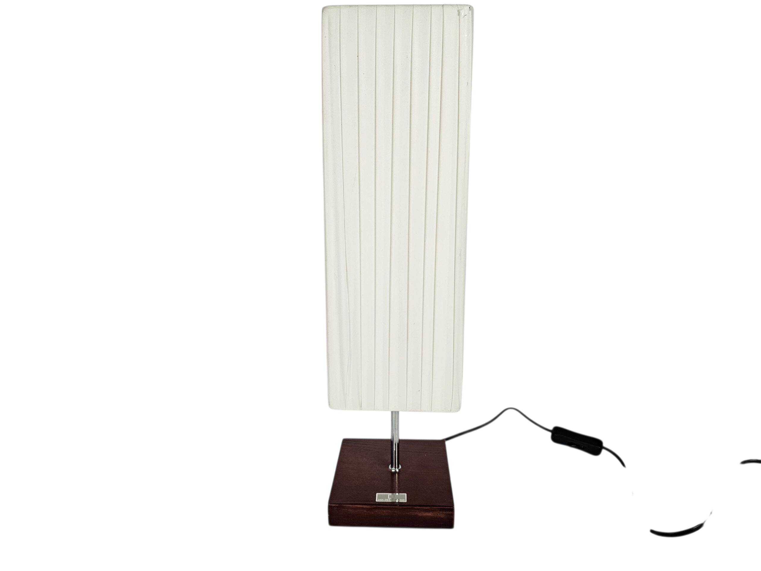 Boxford Holland - Jan des Bouvrie - table lamp - teak - 80's
