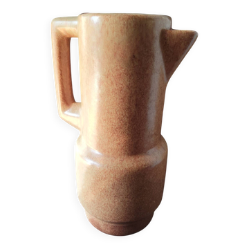 Vintage speckled ceramic jug, 1970s