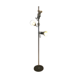 Vintage e-reader floor lamp 3 spots years 70
