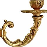 2 anciennes appliques bronze style Louis XVI