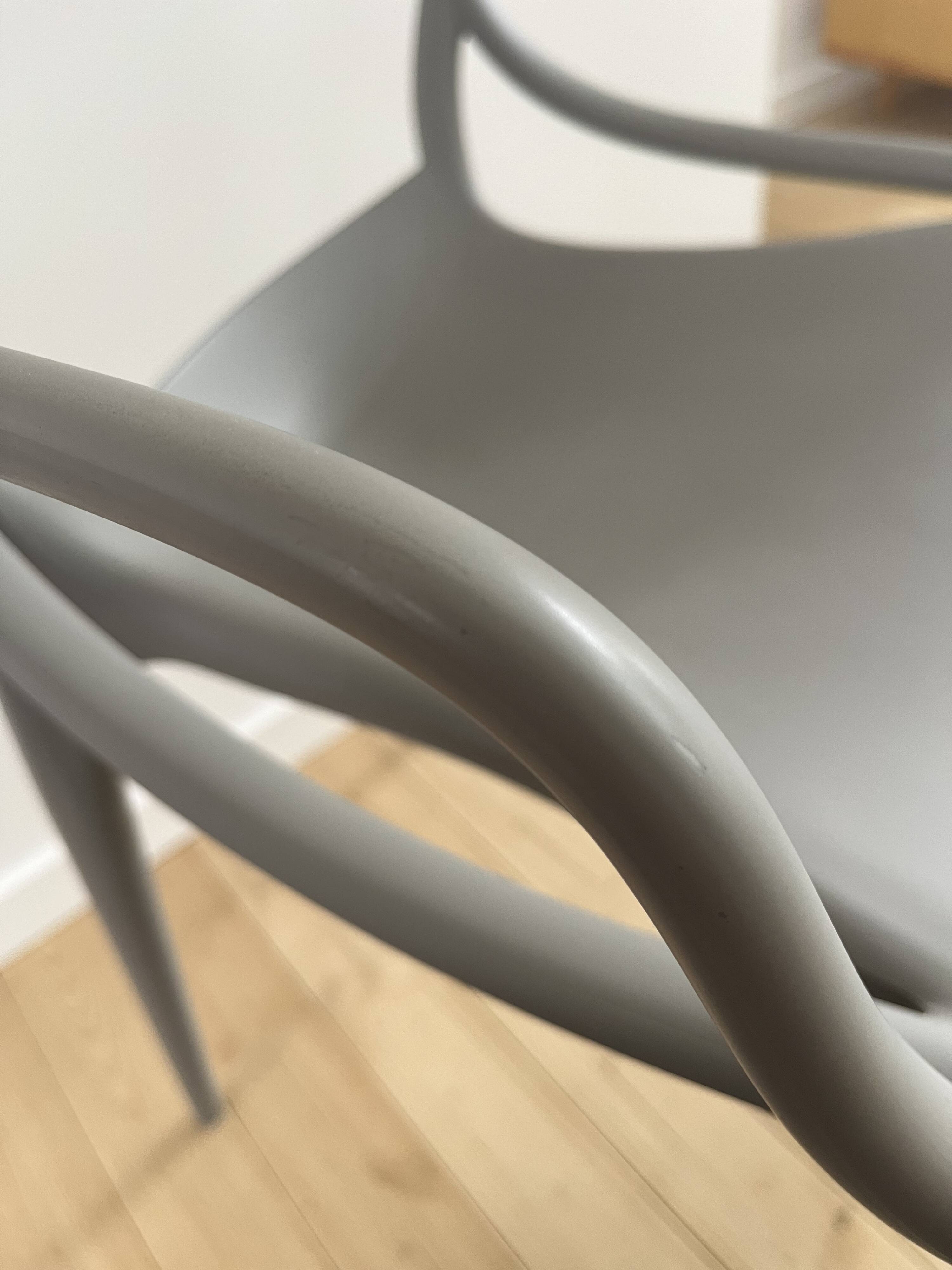 6 kartell masters chairs