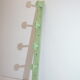 Green coat hanger