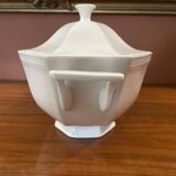 White porcelain soup tureen