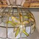 Vintage mother-of-pearl pendant light