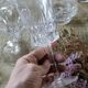 Magnificent mismatched crystal glassware set
