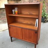 Scandinavian bookcase in teak around 1960