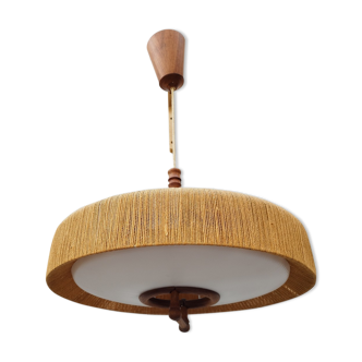 Large suspension Temde Leuchten design 60's