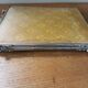 Antique triptych barber mirror