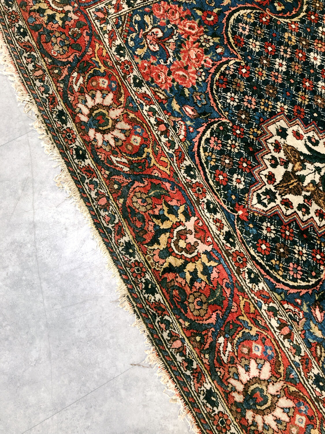 Vintage oriental rug