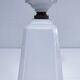 Lampe art déco opaline porcelaine
