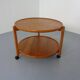 Danish Teak Bar Cart with Removable Tray, 1960s