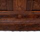Baroque wooden chest from 1781.