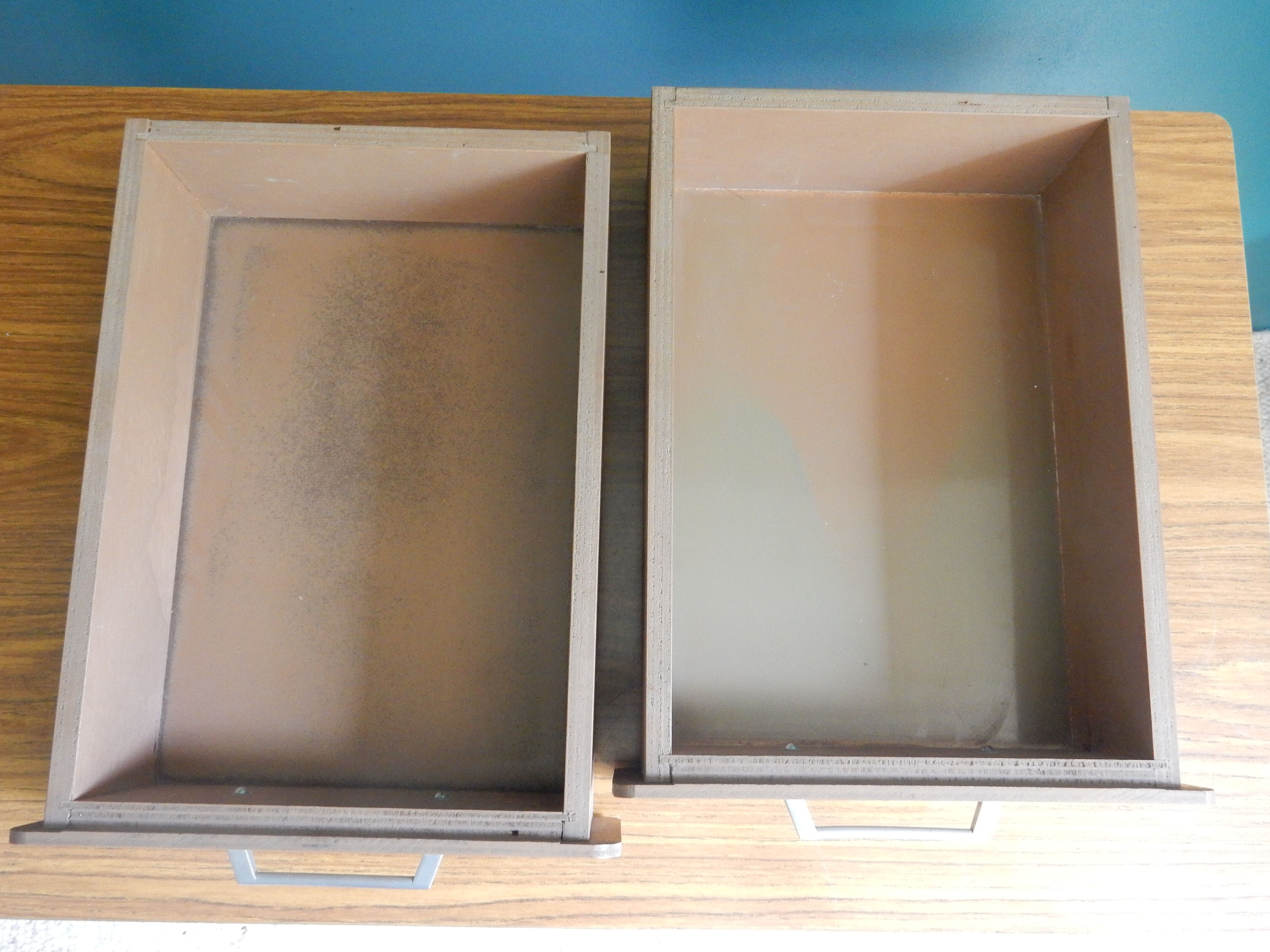 Office child formica brown