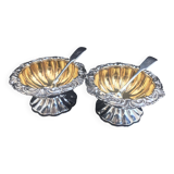 Salière et poivrier antique Anglais