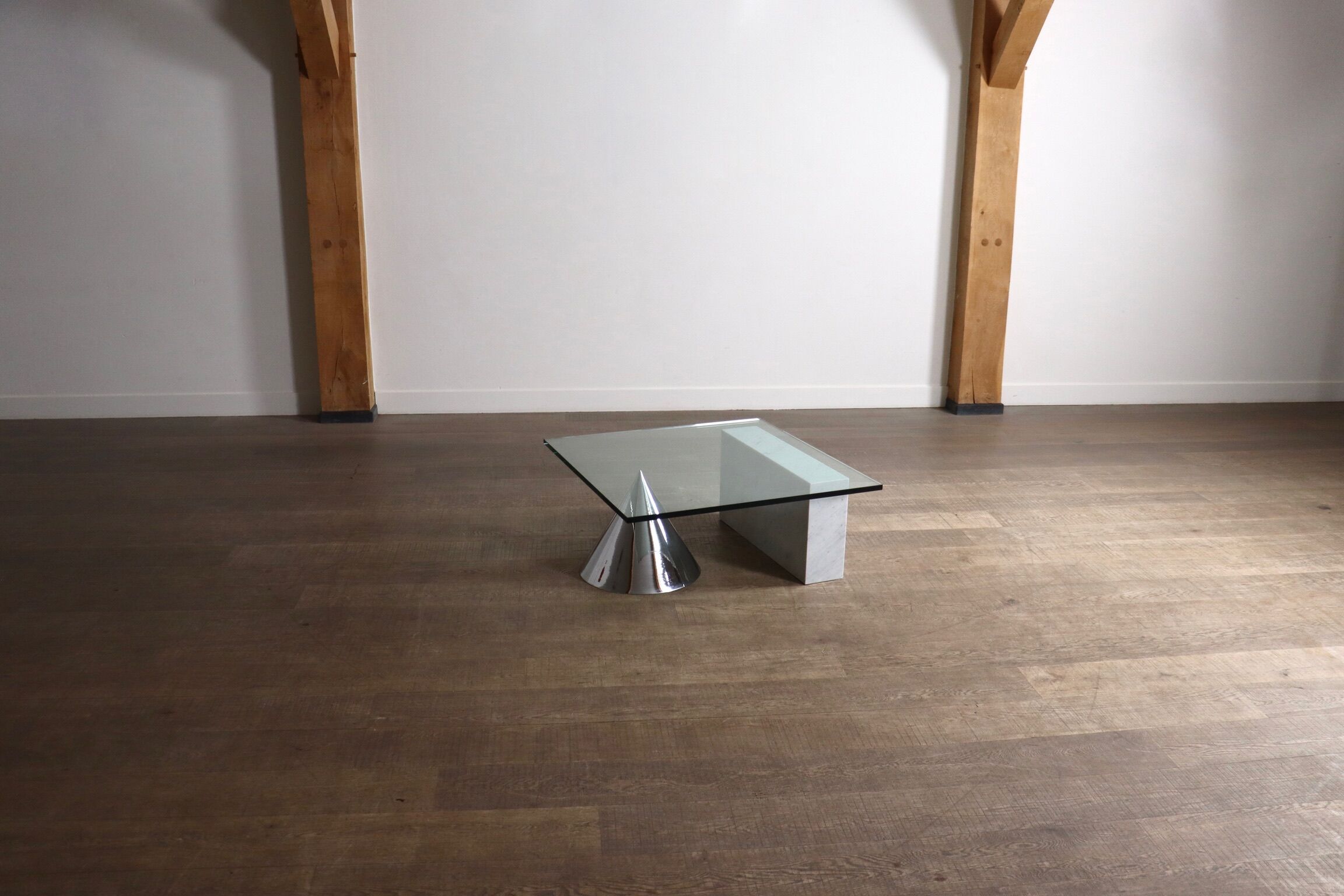 Lella and Massimo Vignelli Kono coffee table for Casigliani, Italy, circa 1984