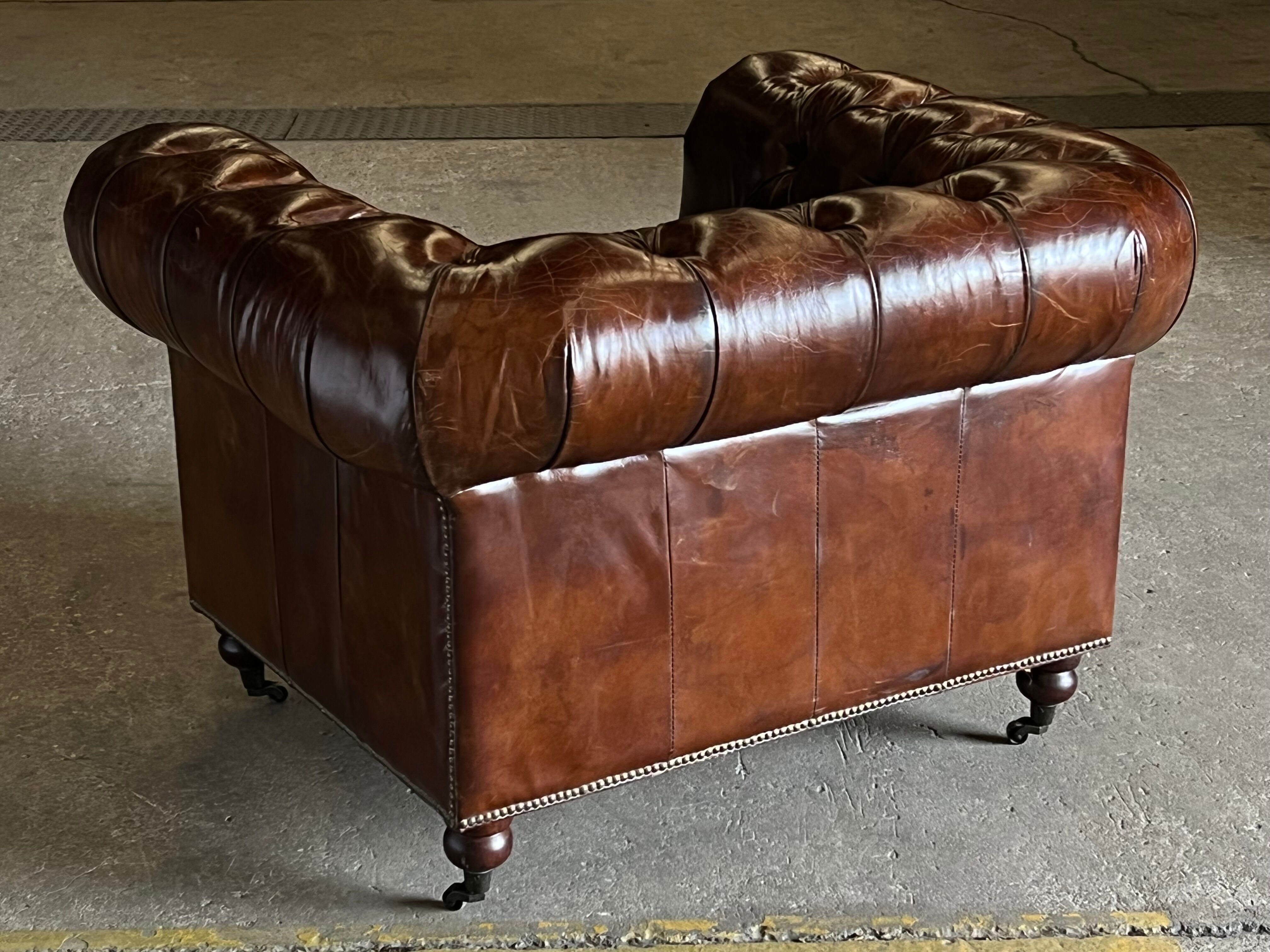 Chesterfield armchair