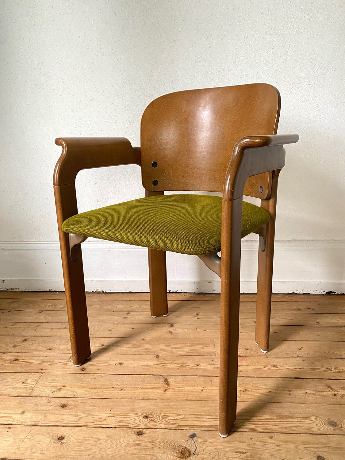 Set of 4 Armchairs by Bruno Rey for Dietiker 1970