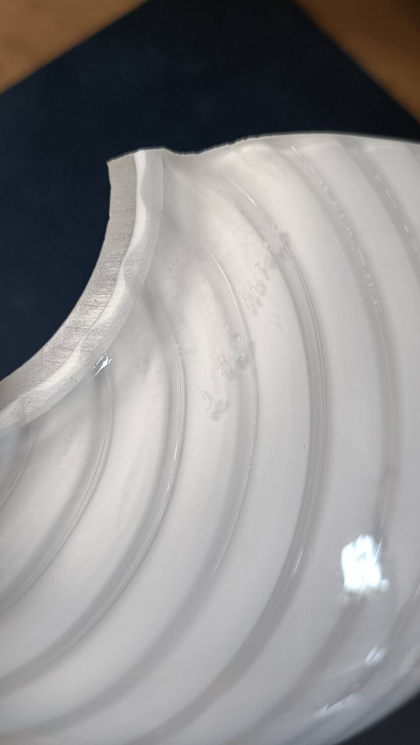 Murano glass mushroom wall lamp from the 70s