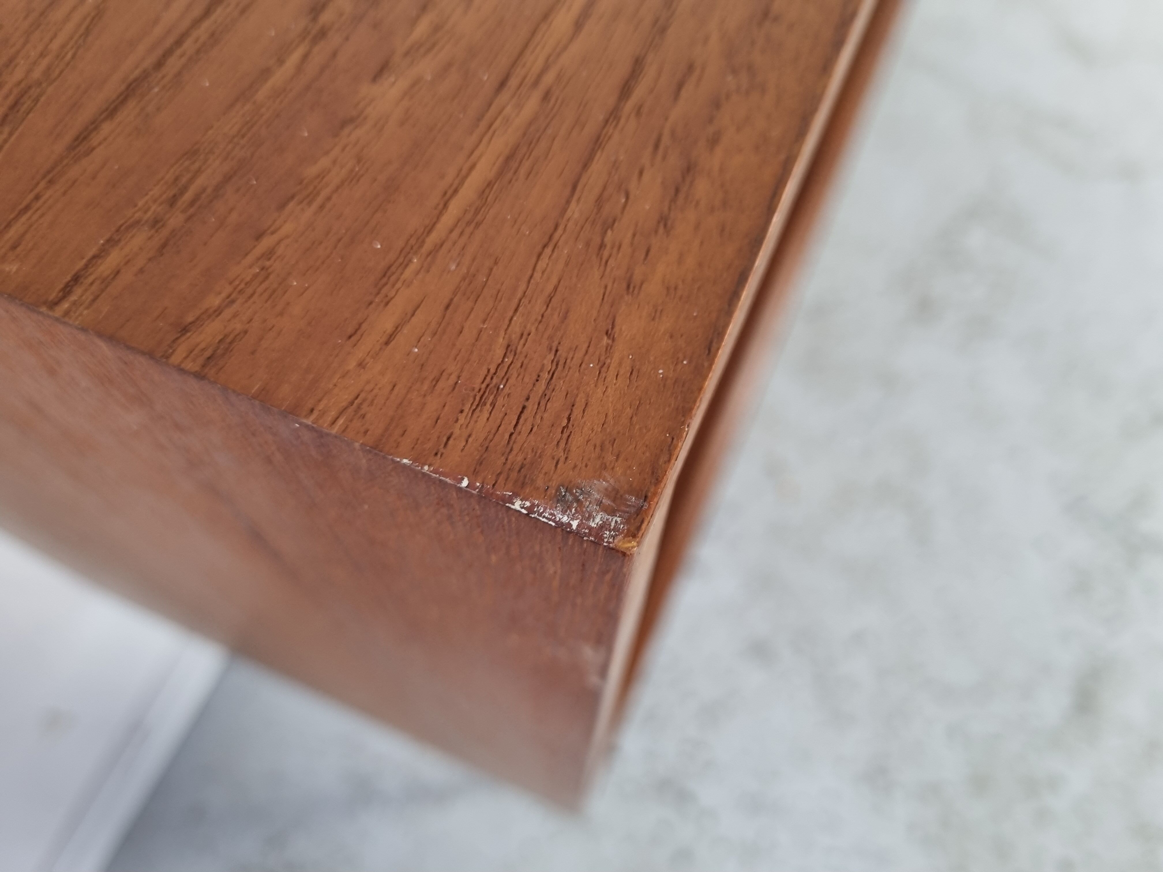 Scandinavian teak row WK, 60s