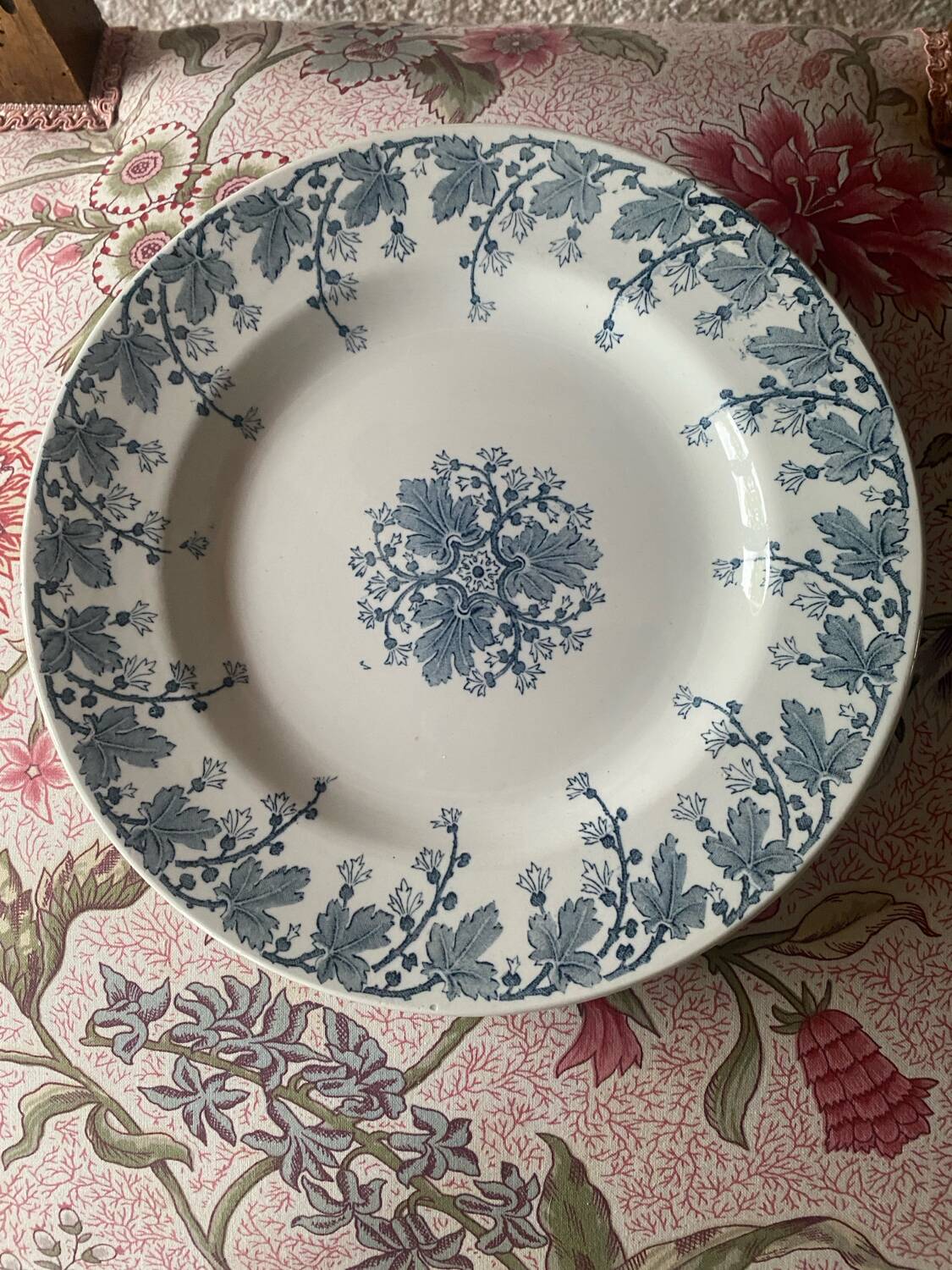 K&g lunéville ironstone flat plate, neva model