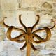 Vintage coat rack on legs by Baumann, circa 60s.