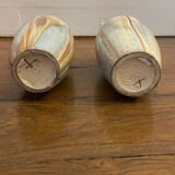 Pair of stoneware vases