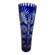 Bohemian crystal vase