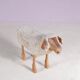 1960s sheep sculpture/stool by Peter Krafft Germany