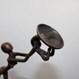 Chandelier female silhouette