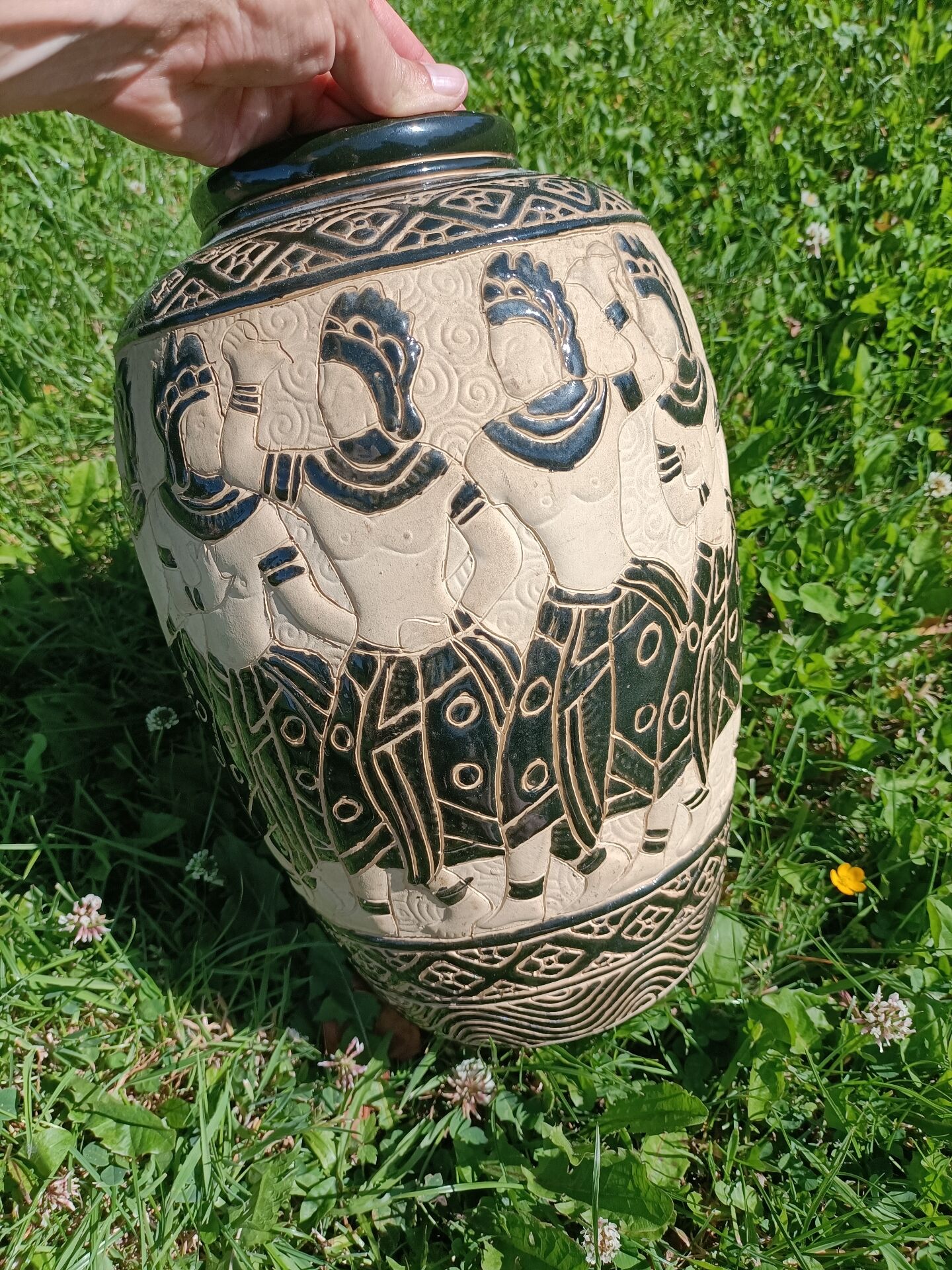 Ethnic vase