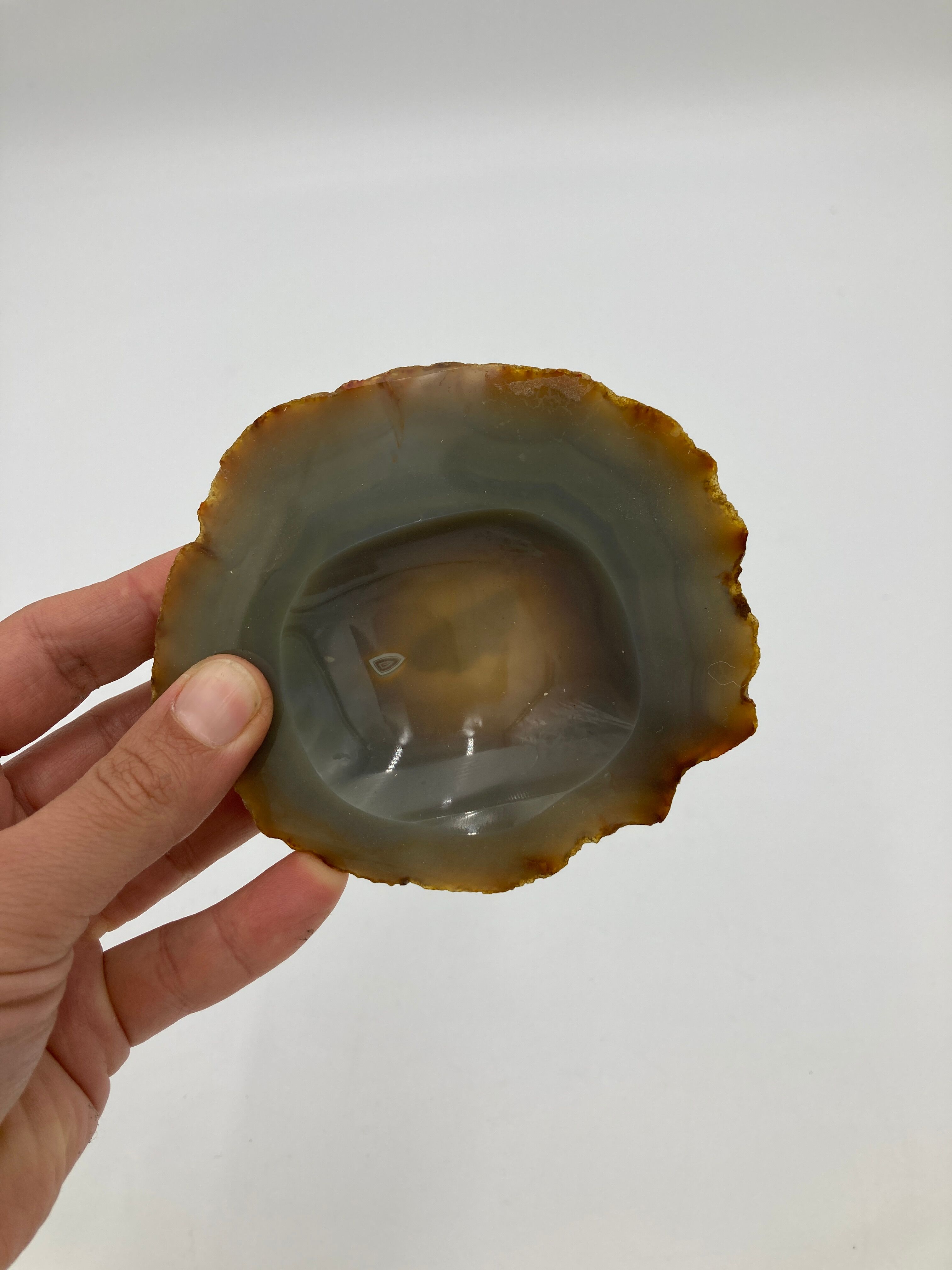 Cendrier en agate