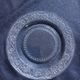 18 vintage pressed glass dessert plates