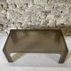 Table basse rectangulaire en plastique moulé, 1970