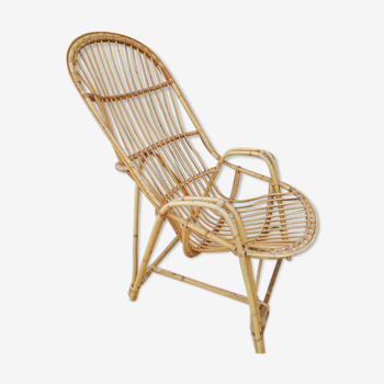 1960 rattan chair