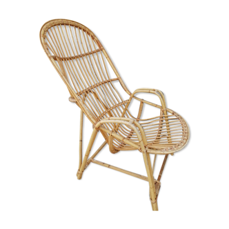 1960 rattan chair