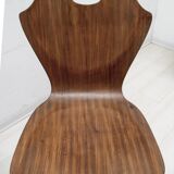 After Carlo Ratti Mid-Century Modern Italian Bentwood Chairs, 1950s